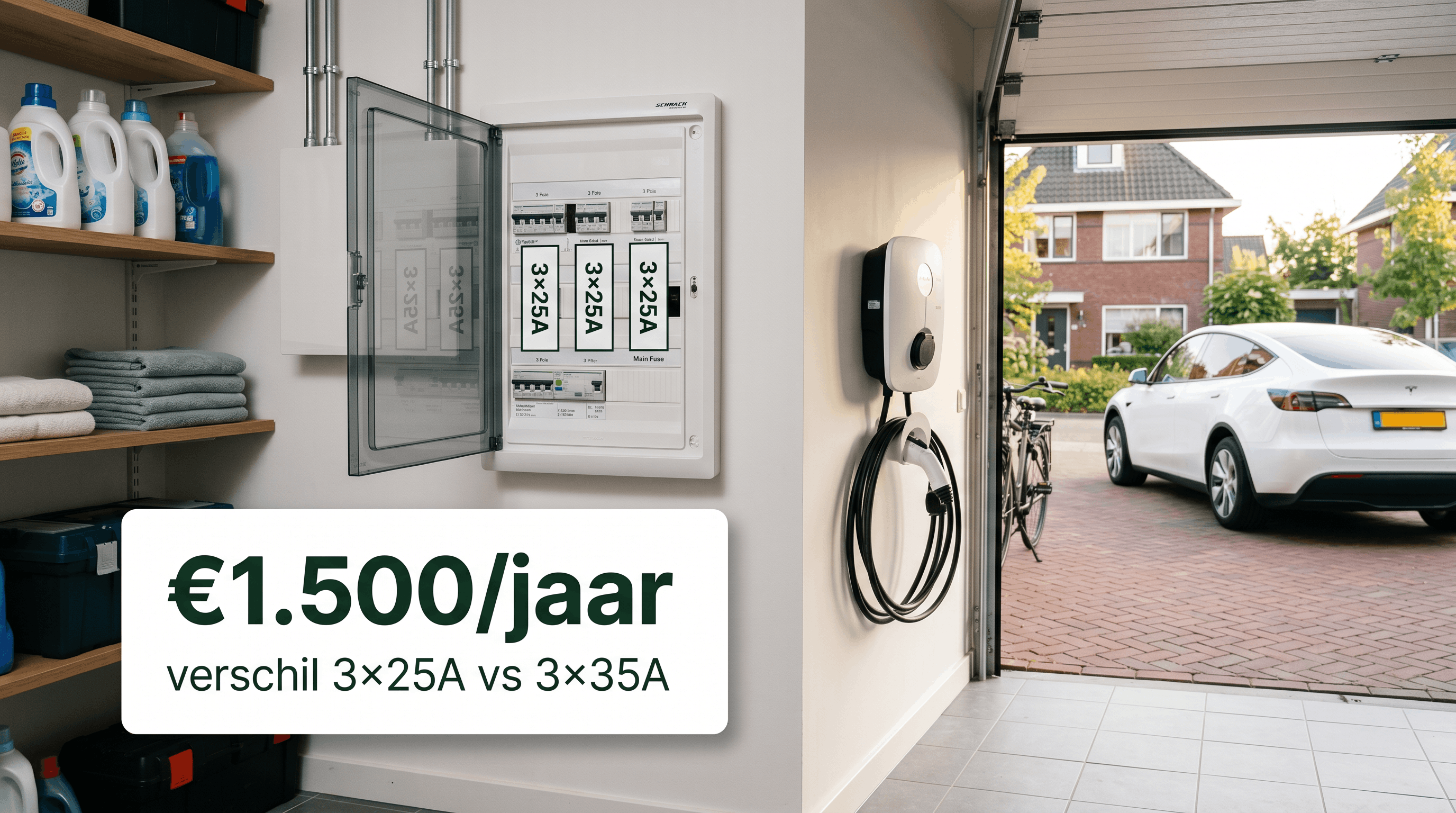 Meterkast verzwaren voor je laadpaal in 2026, kosten en wachttijd